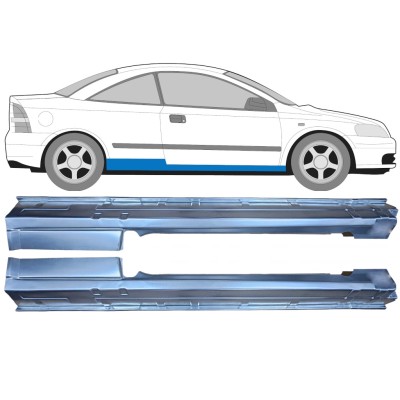 Panneau de réparation du seuil pour Opel Astra G 1998-2009 / Gauche+Droit / COUPE 15964