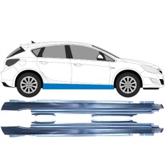 Panneau de réparation du seuil pour Opel Astra J 2009-2015 / Gauche+Droit / Ensemble 10566