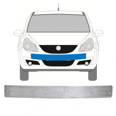 OPEL CORSA D 2006-2014 PARE-CHOCS AVANT BARRE DE RENFORT DE LA TRAVERSE