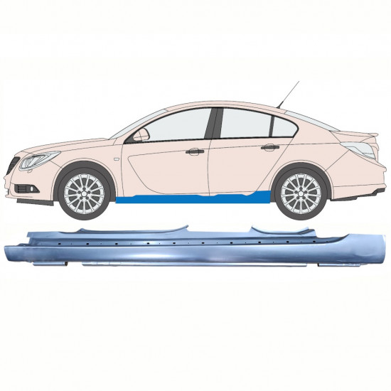 Panneau de réparation du seuil pour Opel Insignia 2008-2017 / Gauche 8661