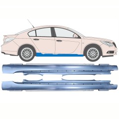 Panneau de réparation du seuil pour Opel Insignia 2008-2017 / Gauche+Droit / Ensemble 10342