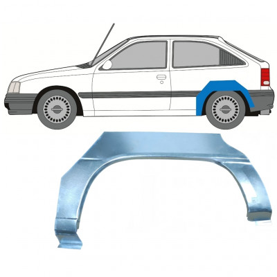 OPEL KADETT 1984-1993 3 PORTE PASSAGE DE ROUE ARRIÈRE / GAUCHE