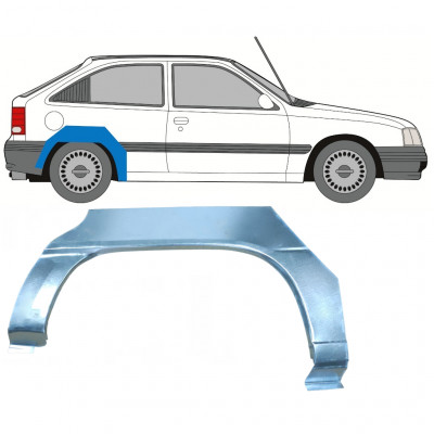 Panneau de réparation arc d'aile arrière pour Opel Kadett 1984-1993 / Droite 7363