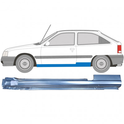 OPEL KADETT 1984-1993 3 PORTE PANNEAU DE RÉPARATION DU SEUIL / GAUCHE