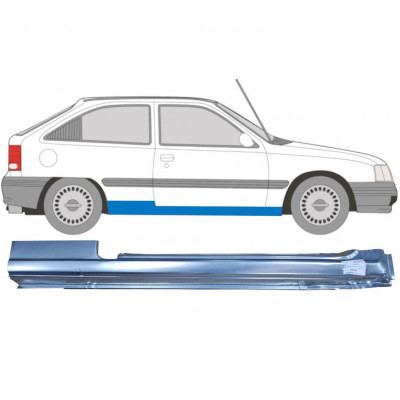 Réparation bas de caisse pour Opel Kadett 1984-1993 / Droite 6938