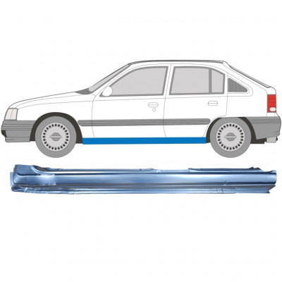 Réparation bas de caisse pour Opel Kadett 1984-1993 / Gauche 7911