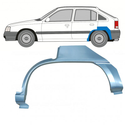 OPEL KADETT 1984-1993 5 PORTE PASSAGE DE ROUE ARRIÈRE / GAUCHE