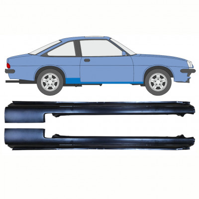 Réparation bas de caisse pour Opel Manta B 1975-1988 / Ensemble 11080