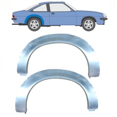 Panneau de réparation arc d'aile arrière pour Opel Manta B 1975-1988 / Gauche+Droit / Ensemble 11079