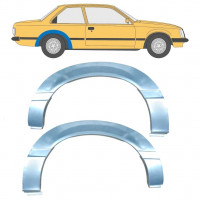 Panneau de réparation arc d'aile arrière pour Opel Rekord E 1977-1986 / Gauche+Droit / Ensemble 11039