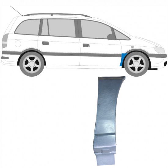 Panneau de réparation de l’aile avant pour Opel Zafira 1999-2005 / Droite 6094