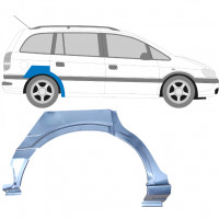 Panneau de réparation arc d'aile arrière pour Opel Zafira 1999-2005 / Droite 6888