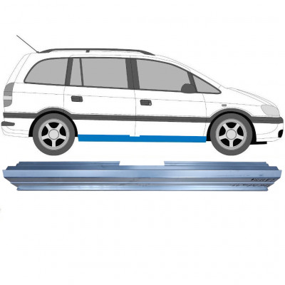 OPEL ZAFIRA 1999-2005 PANNEAU DE RÉPARATION DU SEUIL / DROIT = GAUCHE