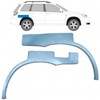 Panneau de réparation arc d'aile arrière pour Mitsubishi Outlander 2003-2007 / Gauche+Droit / Ensemble 9257