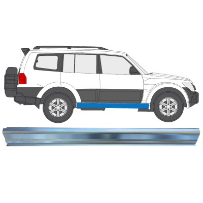 Réparation bas de caisse pour Mitsubishi Pajero 2006-2021 / Droite 16349