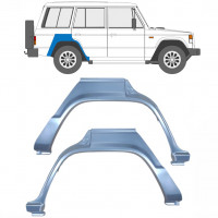 Panneau de réparation arc d'aile arrière pour Mitsubishi Pajero 1982-1992 / Gauche+Droit / Ensemble 9631