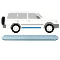 Réparation bas de caisse pour Mitsubishi Pajero 1991-2001 / Gauche = Droite (symétrique) 15999