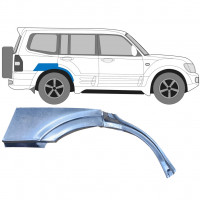 Panneau de réparation arc d'aile arrière pour Mitsubishi Pajero 1999-2006 / Droite 7207