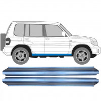 Réparation bas de caisse pour Mitsubishi Pajero Pinin 1998-2007 / Ensemble 11363