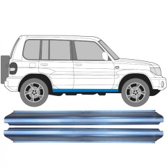 Réparation bas de caisse pour Mitsubishi Pajero Pinin 1998-2007 / Gauche+Droit / Ensemble 11363