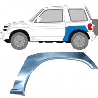 Panneau de réparation arc d'aile arrière pour Mitsubishi Pajero Pinin 1998-2007 / Gauche 5522