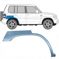 Panneau de réparation arc d'aile arrière pour Mitsubishi Pajero Pinin 1998-2007 / Droite 5132