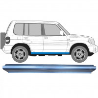 Réparation bas de caisse pour Mitsubishi Pajero Pinin 1998-2007 / Gauche = Droite (symétrique) 5125