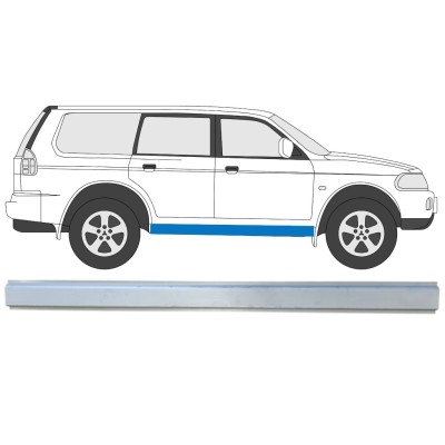 Réparation bas de caisse intérieur pour Mitsubishi Pajero Sport 1996-2008 / Gauche = Droite (symétrique) 14871
