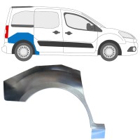 Panneau de réparation arc d'aile arrière pour Citroen Berlingo 2008-2018 / Droite 15868