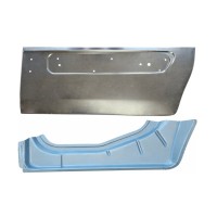 Panneau de réparation des portes latérale intérieur et extérieur pour Citroen Berlingo 2008-2018 / Gauche 17087