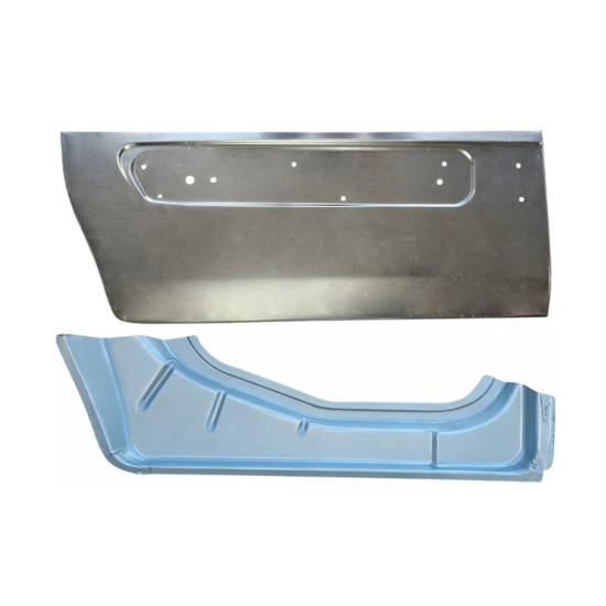 Panneau de réparation des portes latérale intérieur et extérieur pour Citroen Berlingo 2008-2018 / Droite 17086