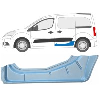 Panneau de réparation pour porte coulissante intérieur pour Citroen Berlingo 2008-2018 / Gauche 17071