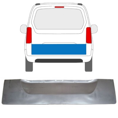 Panneau de réparation du hayon arrière pour Citroen Berlingo 2008-2018 16283