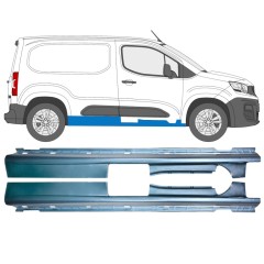 Panneau de réparation du seuil pour Citroen Berlingo 2018-2023 / Gauche / Droite / Gauche+Droit / Ensemble 13367