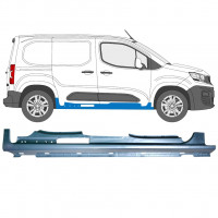 Panneau de réparation du seuil pour Toyota Proace City 2019- / Droite 15956