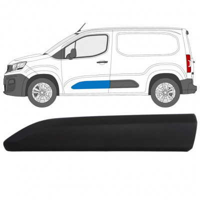 Moulure latérale de porte pour Citroen Berlingo 2018-2023 / Gauche 13382