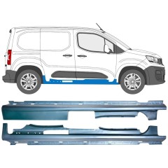Panneau de réparation du seuil pour Citroen Berlingo 2018-2023 / Gauche / Droite / Gauche+Droit / Ensemble 13368