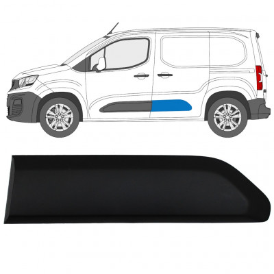 Moulure latérale de porte arrière pour Citroen Berlingo 2018-2023 / Gauche 13384