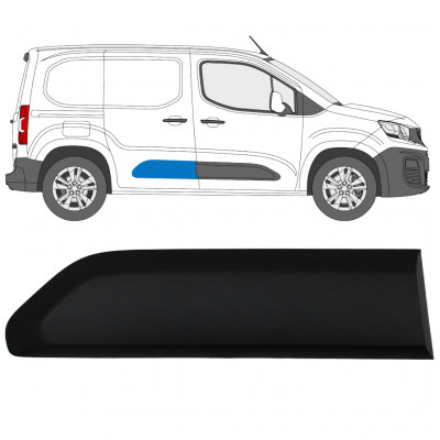 Moulure latérale de porte arrière pour Citroen Berlingo 2018-2023 / Droite 13383