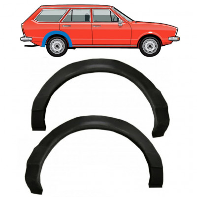 Panneau de réparation arc d'aile arrière pour VW Passat B1 1973-1980 / Gauche+Droit / Ensemble 10962