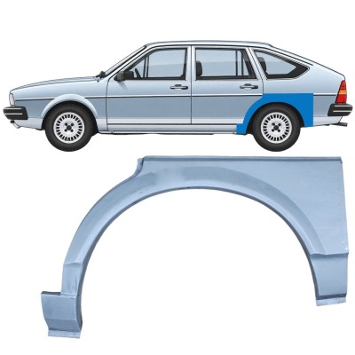 Panneau de réparation arc d'aile arrière pour Volkswagen Passat B2 1980-1988 / Gauche / SEDAN / HATCHBACK 8090