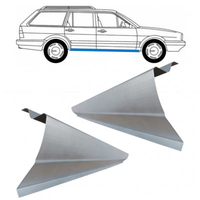 VW PASSAT B2 1980-1988 RÉPARATION DU SEUIL / DROIT = GAUCHE / SET