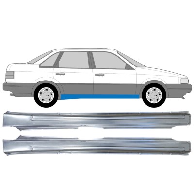 Panneau de réparation du seuil pour Volkswagen Passat B3 1988-1993 / Gauche+Droit / COMBI / SEDAN 14524