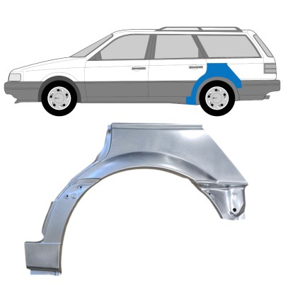 Panneau de réparation de passage pour Volkswagen Passat B3 1988-1993 / Gauche / COMBI 14520