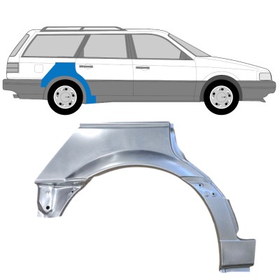 Panneau de réparation arc d'aile arrière pour Volkswagen Passat B3 1988-1993 / Droite / COMBI 14519
