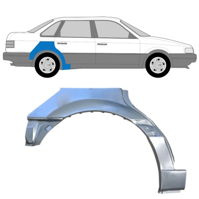 Panneau de réparation arc d'aile arrière pour Volkswagen Passat B3 1988-1993 / Droite / SEDAN 14516
