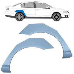 Panneau de réparation arc d'aile arrière pour Volkswagen Passat B6 2005-2010 / Gauche+Droit / Ensemble 11455