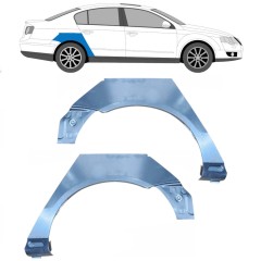 Panneau de réparation arc d'aile arrière pour Volkswagen Passat B6 2005-2010 / Gauche+Droit / Ensemble 10286