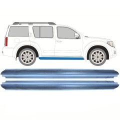 Réparation bas de caisse pour Nissan Pathfinder R51 2004-2013 / Gauche = Droite (symétrique) / Ensemble 10365