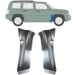 Panneau de réparation de l’aile avant pour Jeep Patriot 2006- / Gauche+Droit / Ensemble 11190